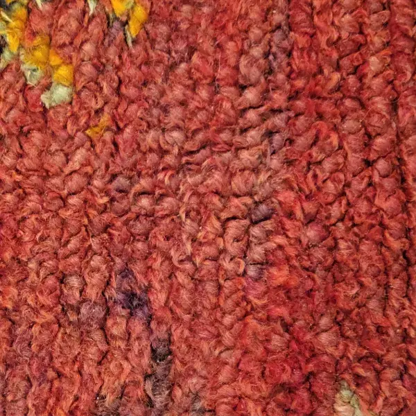 Burnt Sienna earth tone swatch for Azilal rug.