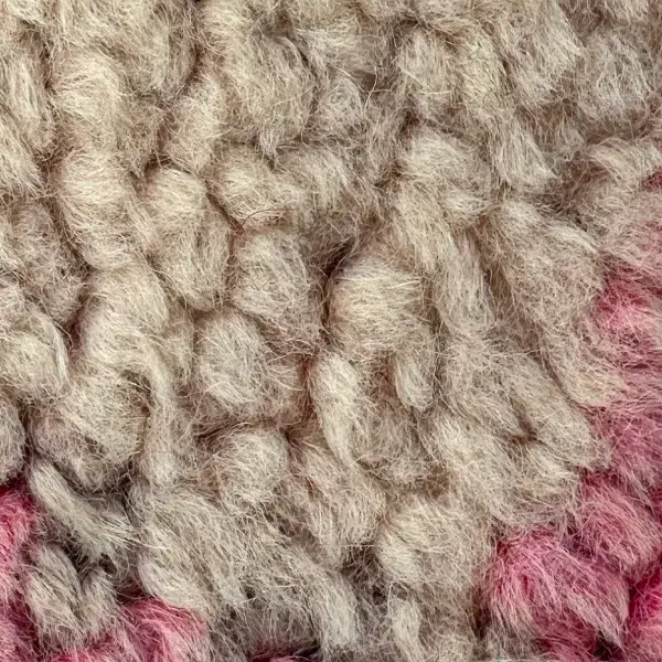 A color swatch labeled Warm Light Beige, a pale orange-toned beige from the Dark Red Beni M