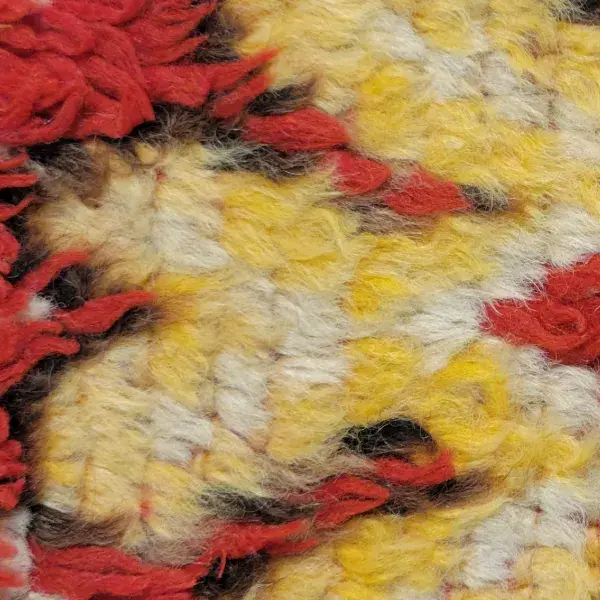 Mustard gold color swatch from the yellow family.