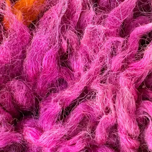 A color swatch of deep magenta, a vivid pink hue from the Talsint product line.