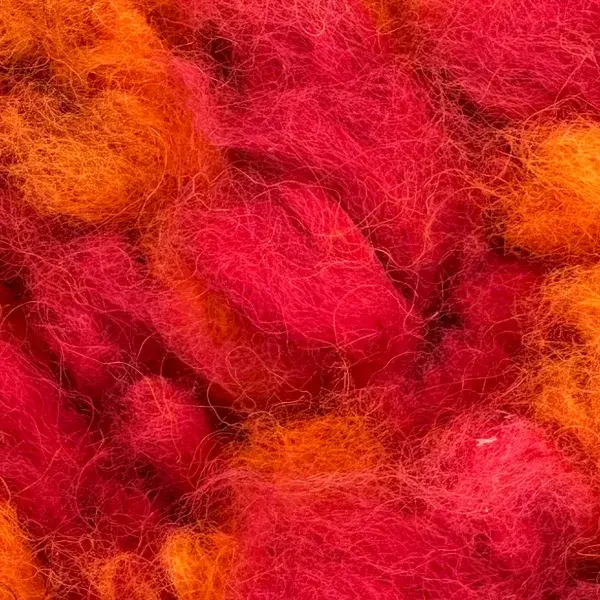 Crimson red color swatch with hex code #ca1821, from the Vivid Orange & Red Beni M